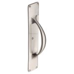 Heritage Brass - Door Pull Handle on Plate