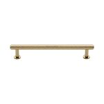 Heritage Brass - Knurled Cabinet Pull Handle with Rose
