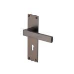 Heritage Brass - Metro Door Handle on Plate
