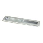 Anvil Art Deco Rectangular Pull