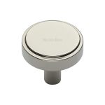 Heritage Brass - Stepped Disc Cabinet Knob