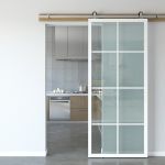 P C Henderson Rustic Top Mount Sliding Barn Door Kit