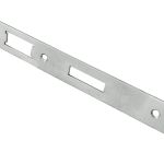 Forend Strike & Fixing Pack To Suit Din Euro Sash/ Bathroom Lock