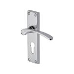 Heritage Brass - Sophia Door Handle on Plate
