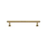 Heritage Brass - Knurled Cabinet Pull Handle with Rose