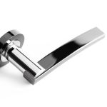 Jedo Dual Range Modena Door Handles On Rose