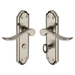 Heritage Brass - Sandown Door Handle on Plate
