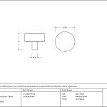 Anvil Kelso Cabinet Knob