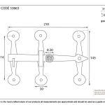 From The Anvil Oxford Privacy Latch Set
