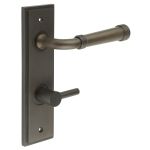 Burlington Highgate Door Handles On Back Plate with Turn & Release