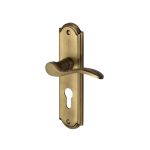 Heritage Brass - Howard Door Handle on Plate