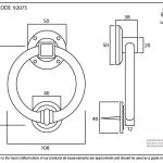 From The Anvil Regency Door Knocker
