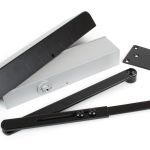 Black Size 2-5 Door Closer & Cover