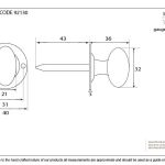 Oval Rack Bolt