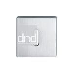 DND - Euro Profile Keyhole Escutcheon Square - BD04E