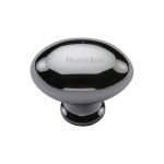 Heritage Brass - Victorian Oval Cabinet Knob