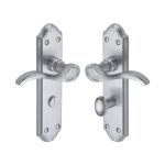 Heritage Brass - Verona Small Door Handle on Plate