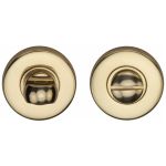 Heritage Brass - Round Bathroom Turn & Release - V4049