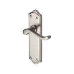 Heritage Brass - Buckingham Door Handle on Plate