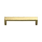 Heritage Brass - Hammered Wide Metro Cabinet Pull Handle