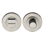 Heritage Brass - Round Knurled Bathroom Turn & Release