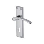 Heritage Brass - Sophia Door Handle on Plate
