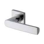 Steel Line - Hemisphere Door Handle on Square Rose