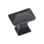 M.Marcus - Matt Black Iron Pyramid Cabinet Knob