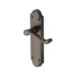 Heritage Brass - Meridian Door Handle on Plate