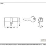 Anvil 5pin Euro Double Cylinder KA