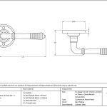 From The Anvil Reeded Lever on Rose Set