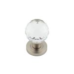 Jedo Faceted Glass Mortice Knob