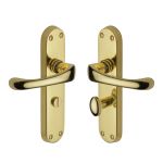 Heritage Brass - Gloucester Door Handle on Plate