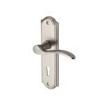 Heritage Brass - Howard Door Handle on Plate