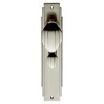 Art Deco Knob on Backplate