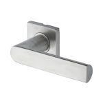 Steel Line - Hemisphere Door Handle on Square Rose