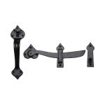 M.Marcus - Black Iron Curved Gate Latch