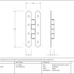 Anvil H Hinge (pair)