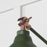 Smooth Copper Brindley Wall Light in Heath