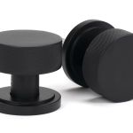 Anvil Brompton Mortice/Rim Knob Set (Art Deco)