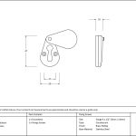 From The Anvil Plain Escutcheon