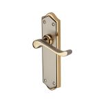 Heritage Brass - Buckingham Door Handle on Plate