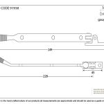 From The Anvil Reeded Stay