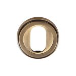 Heritage Brass - Oval Profile Cylinder Escutcheon Round - V5010