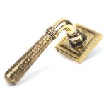 AnvilHammered Newbury Lever on Rose Set (Square) Unsprung