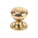 Anvil Hammered Mushroom Cabinet Knob