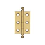 Hoxton Brass Finial Cabinet Hinges