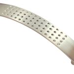 Satin Nickel Dimple Handle 128mm