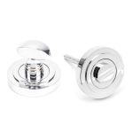 Anvil Round Thumbturn Set (Art Deco)