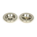 Anvil Art Deco Round Pull - Privacy Set